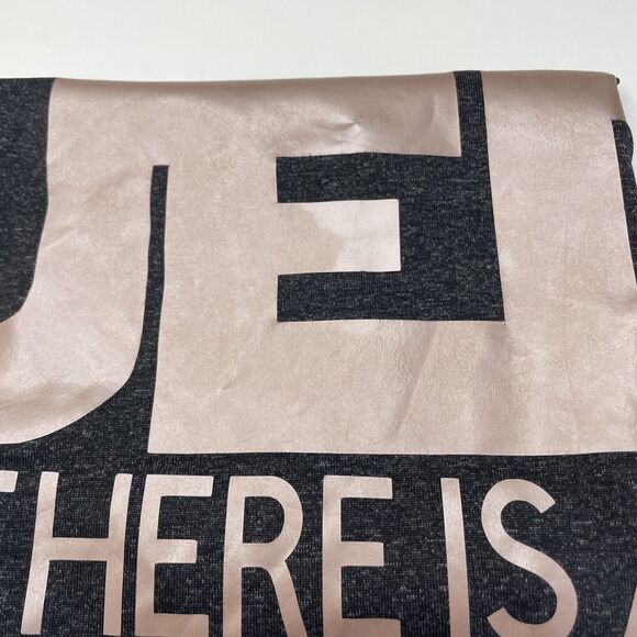 ICYZONE Black Rose Gold Workout Tank Racerback Size L If I Was A Jedi Star Wars - Picture 8 of 8